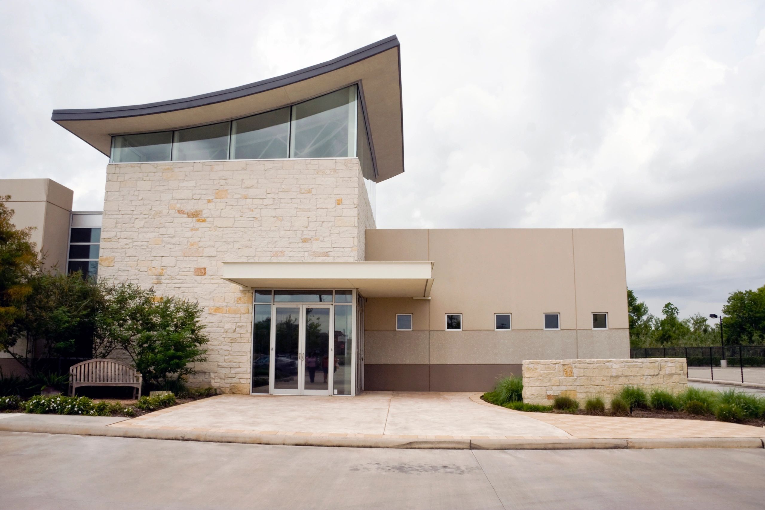 modern construction consulting office exterior